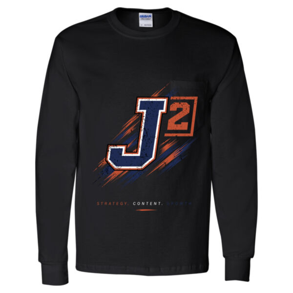 J2  - Unisex Ultra Cotton® Long Sleeve Pocket T-Shirt Thumbnail